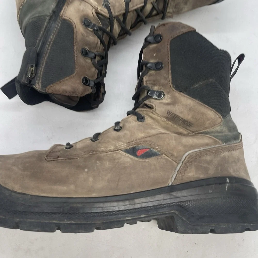 Red Wing Boots Mens 12 D Brown Outdoor Workwear Lace Up Hiking 3519